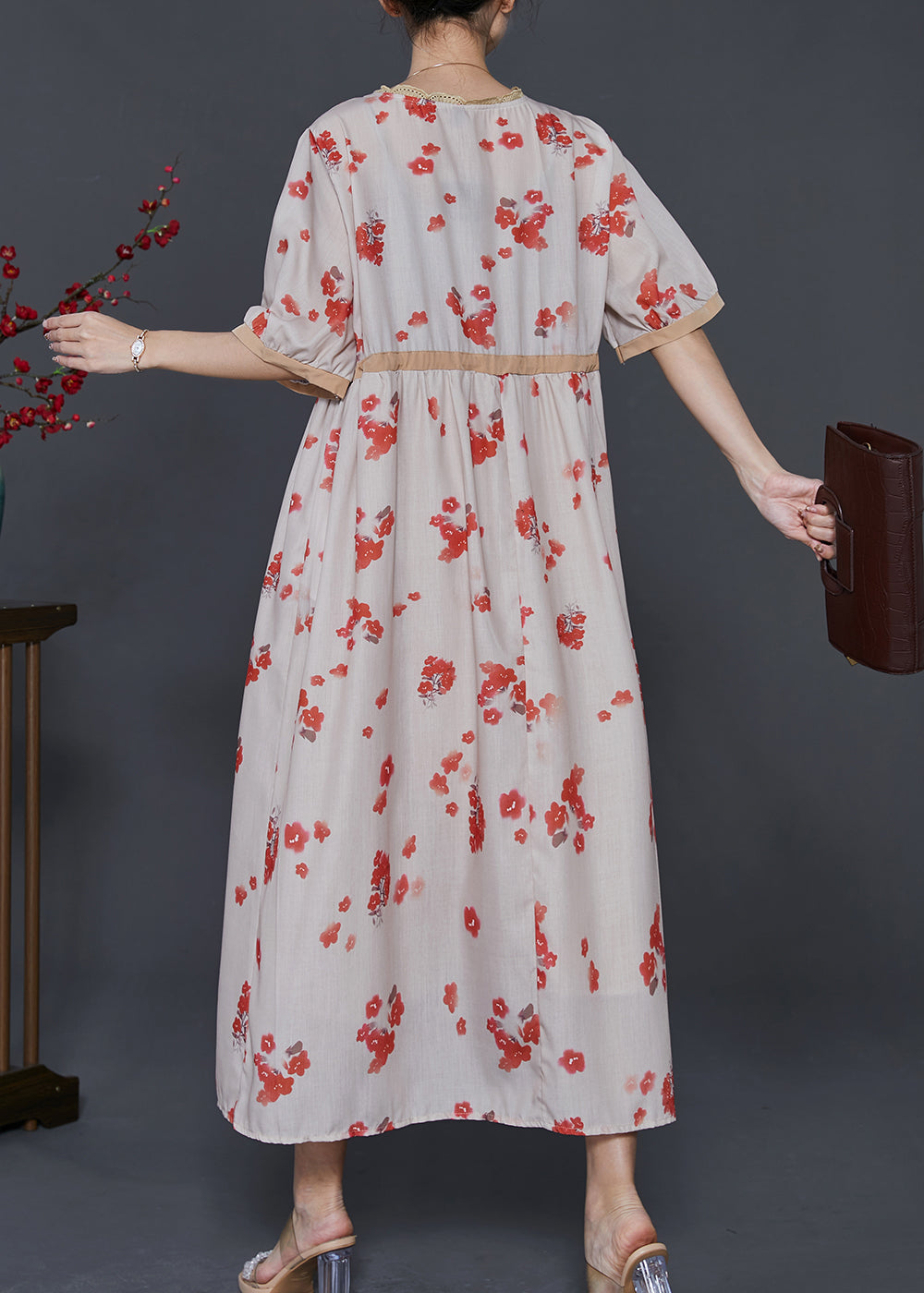 A Vintage Style Dress with Delicate Timeless Details