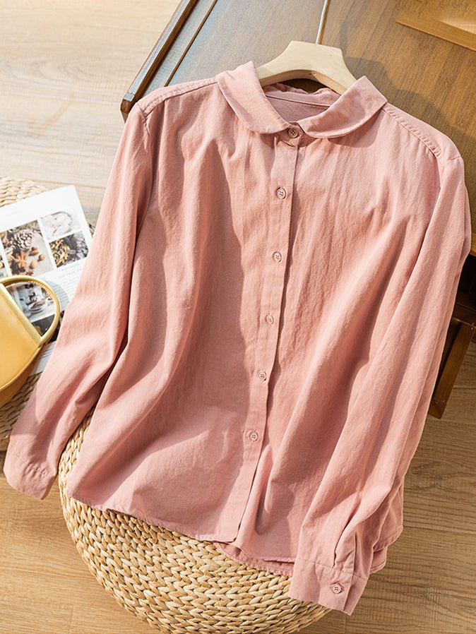 A Vintage Style Shirt with Delicate Timeless Details