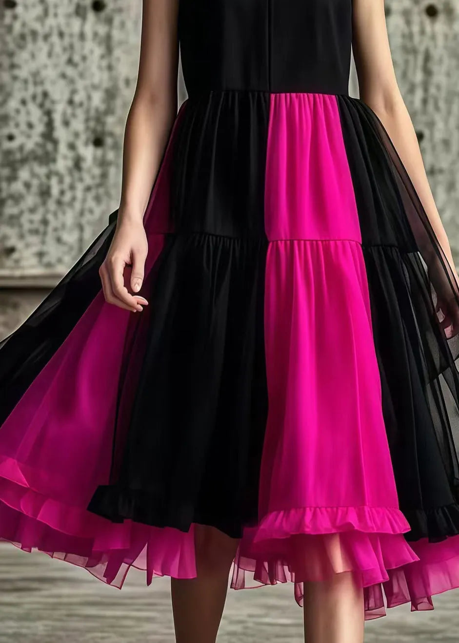 Elegantly Styled Dress for Everyday Wear