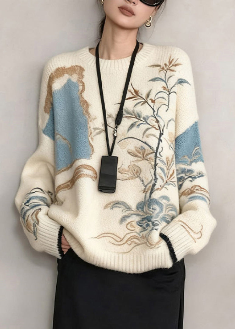 Vintage Inspired Sweater with a Contemporary Edge