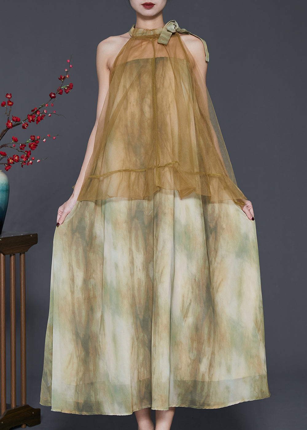 A Vintage Style Dress with Delicate Timeless Details