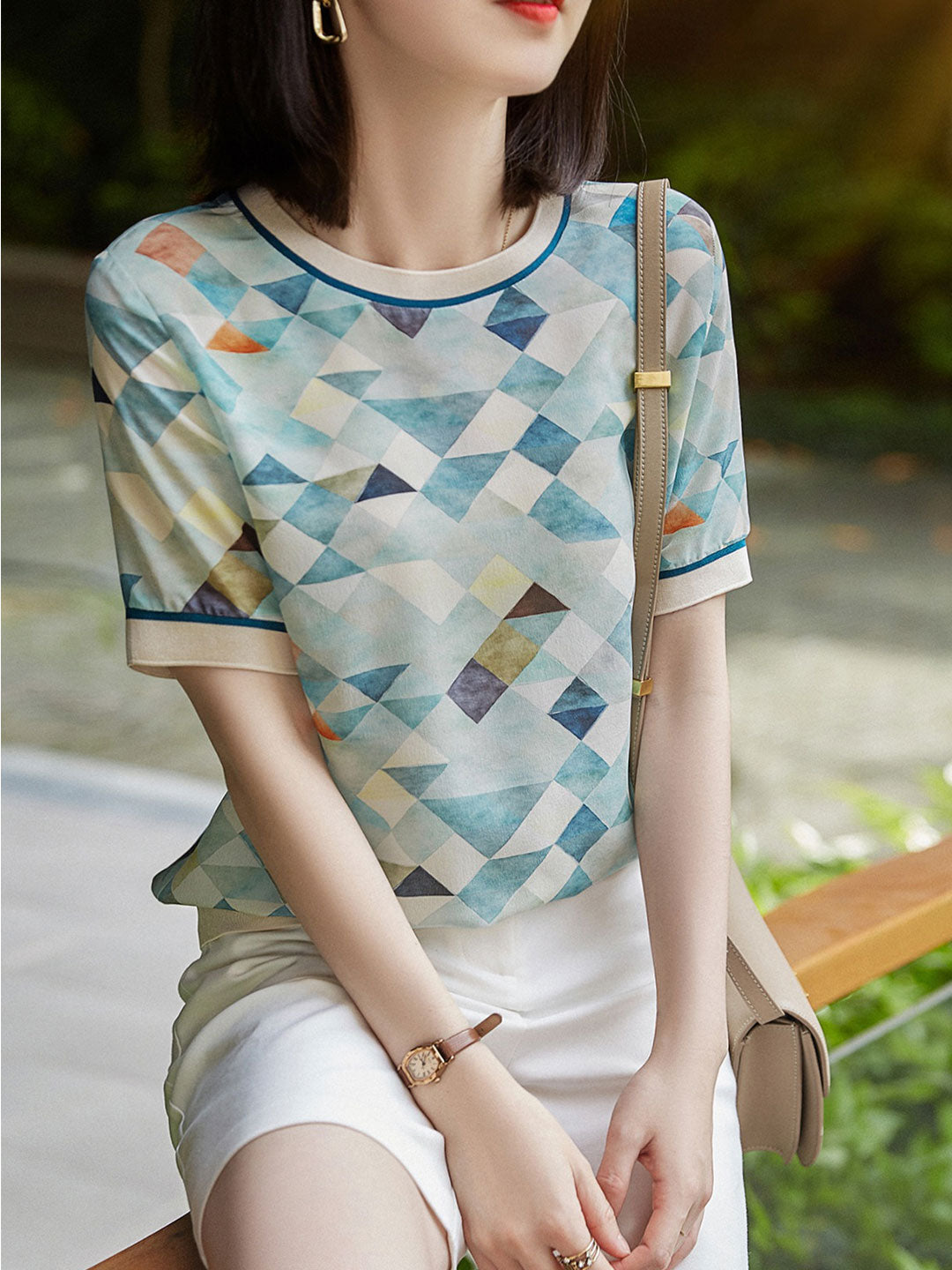 Polished T-Shirt with an Effortless Classic Look
