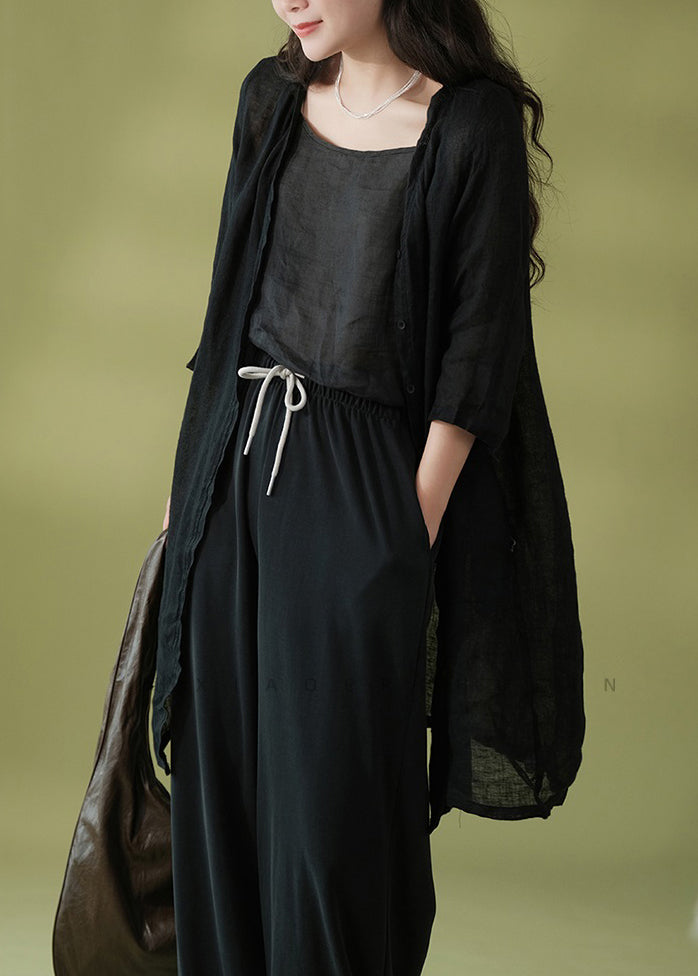 Well Tailored Cardigan with a Graceful Silhouette