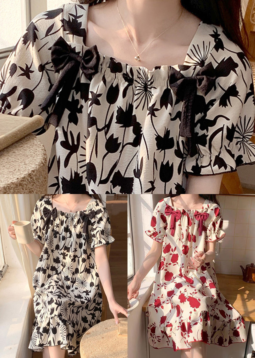 Classic Vintage Dress with a Flattering Fit