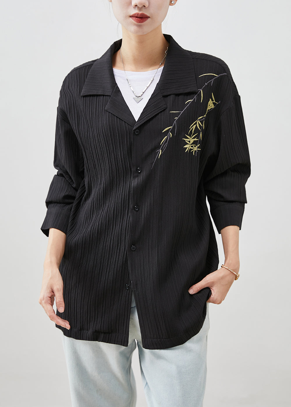 A Vintage Style Shirt with Delicate Timeless Details
