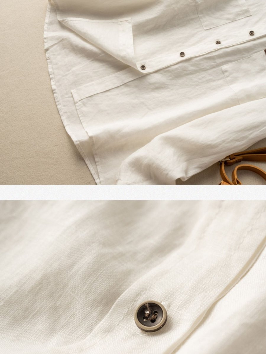 A Vintage Style Shirt with Delicate Timeless Details