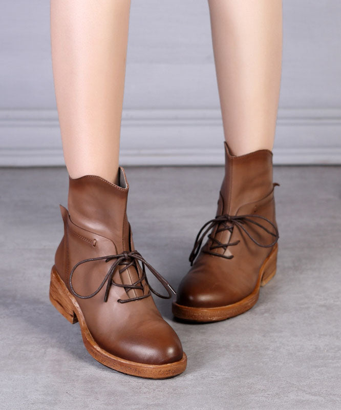 Vintage Inspired Orthopedic Boots