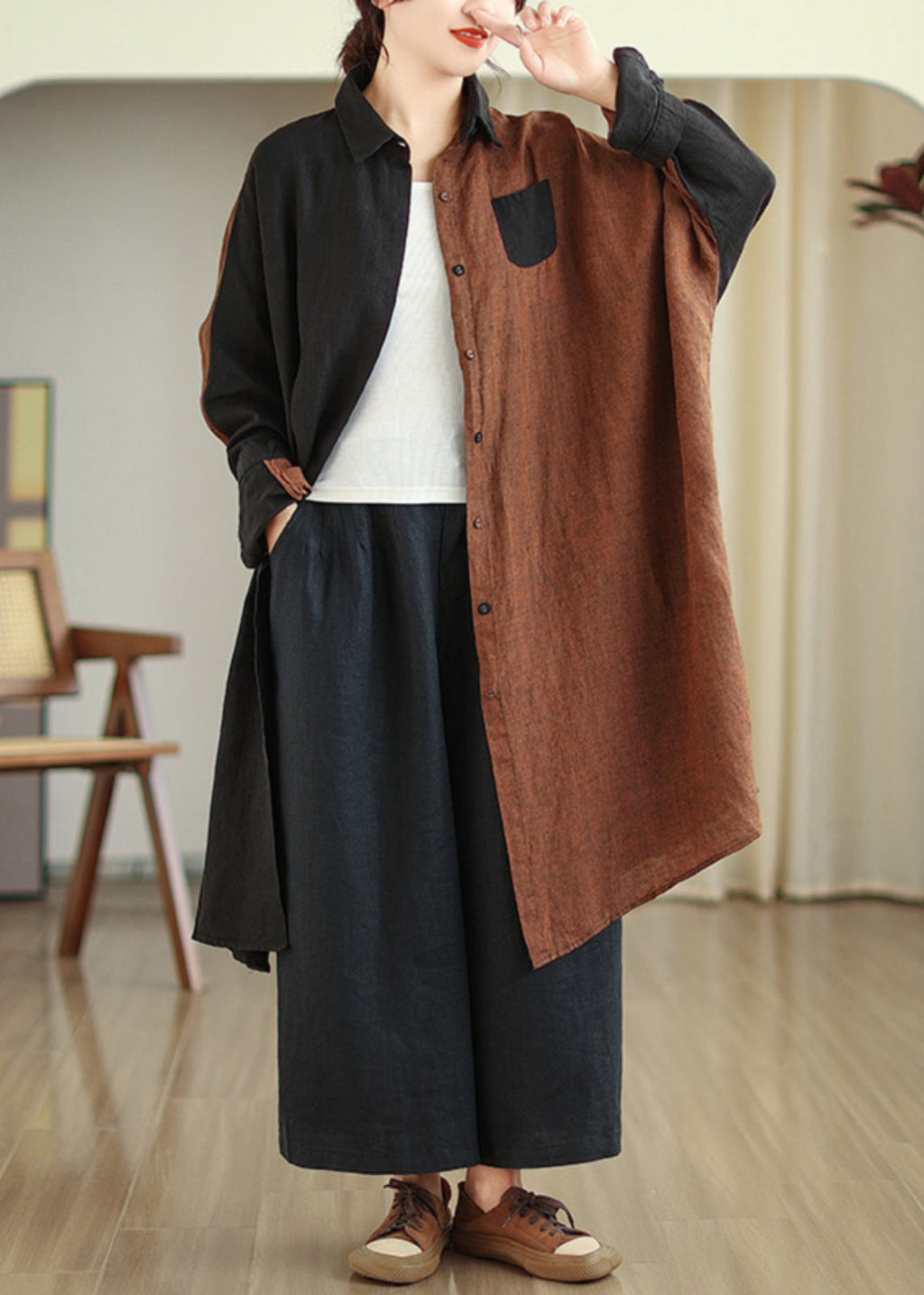 A Vintage Style Shirt with Delicate Timeless Details