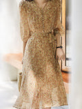 Classic Vintage Dress with a Flattering Fit