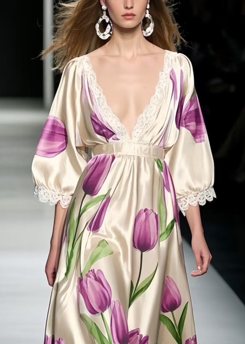 A Vintage Style Dress with Delicate Timeless Details