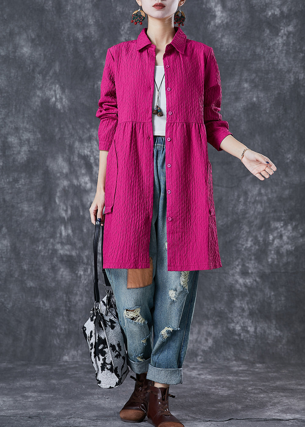 A Vintage Style Coat with Delicate Timeless Details