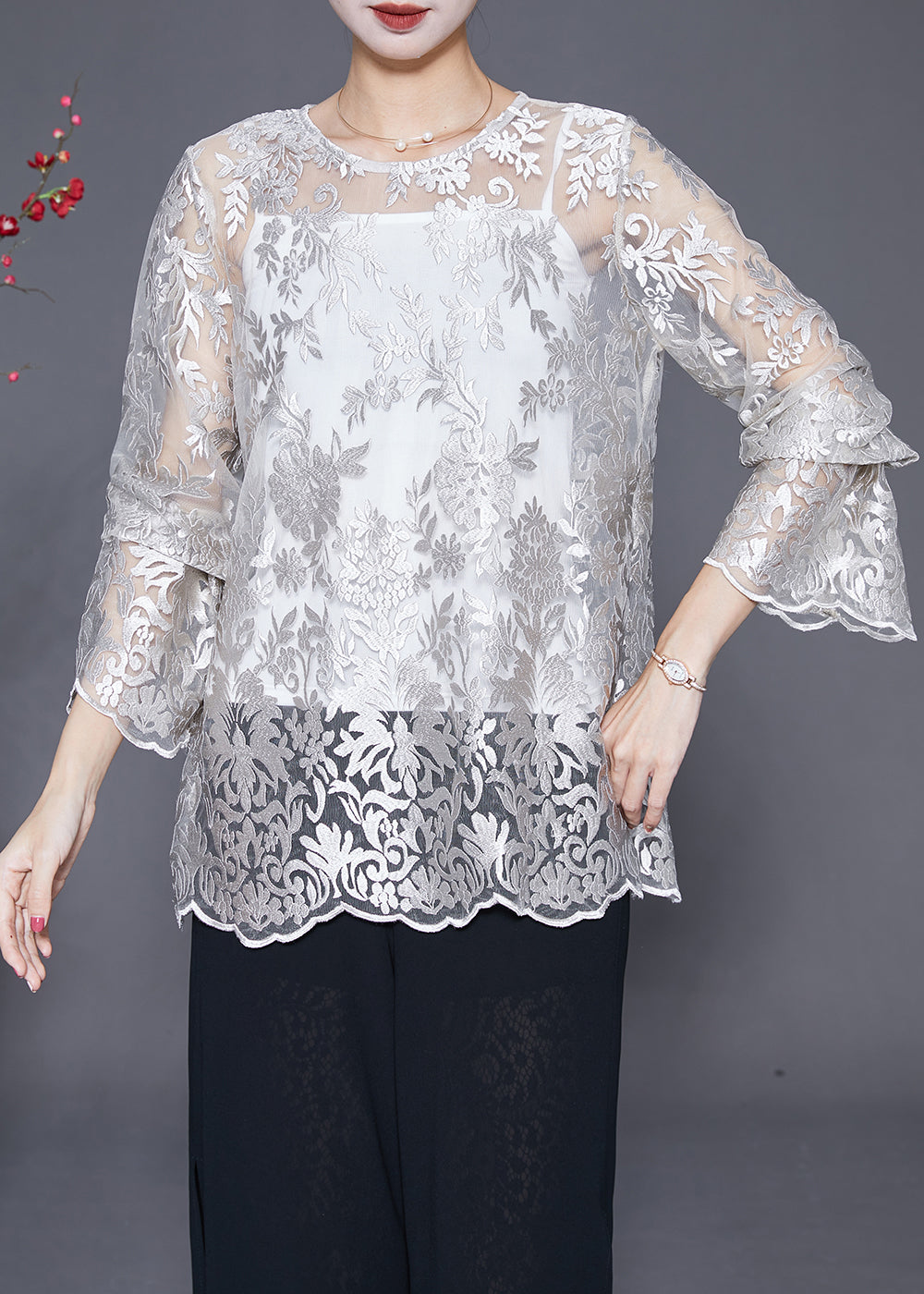 Classic Vintage Top with a Flattering Fit