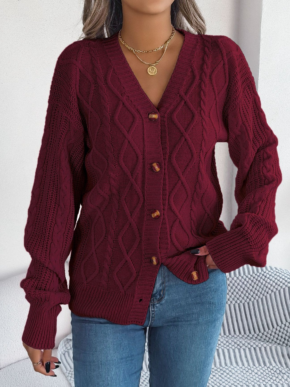 Beautifully Finished Cardigan in a Timeless Design
