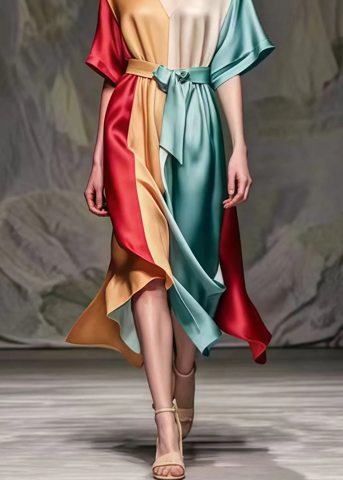 Well Tailored Dress with a Graceful Silhouette