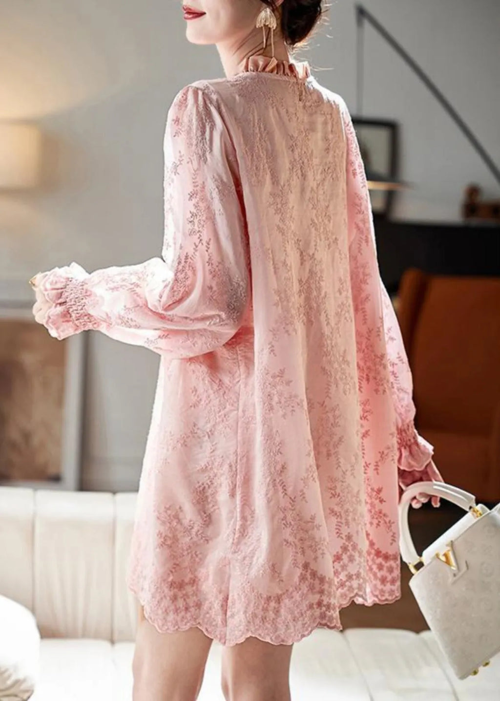 A Vintage Style Dress with Delicate Timeless Details