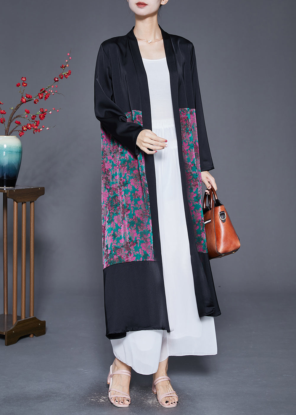 Classic Vintage Cardigan with a Flattering Fit