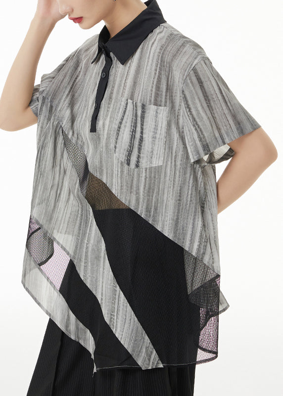 Vintage Inspired Blouse with a Contemporary Edge