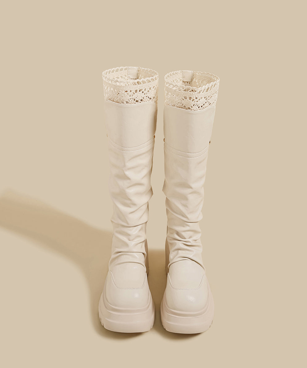 Chic Orthopedic Boots with Unique Design