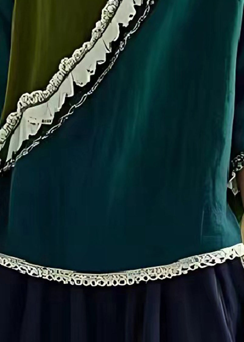 A Vintage Style Blouse with Delicate Timeless Details