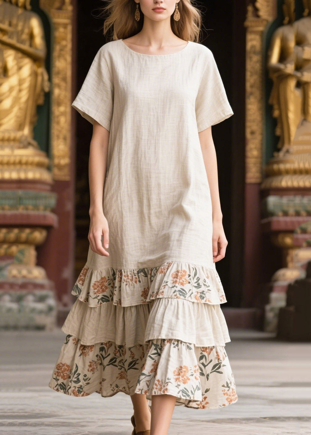 A Vintage Style Dress with Delicate Timeless Details
