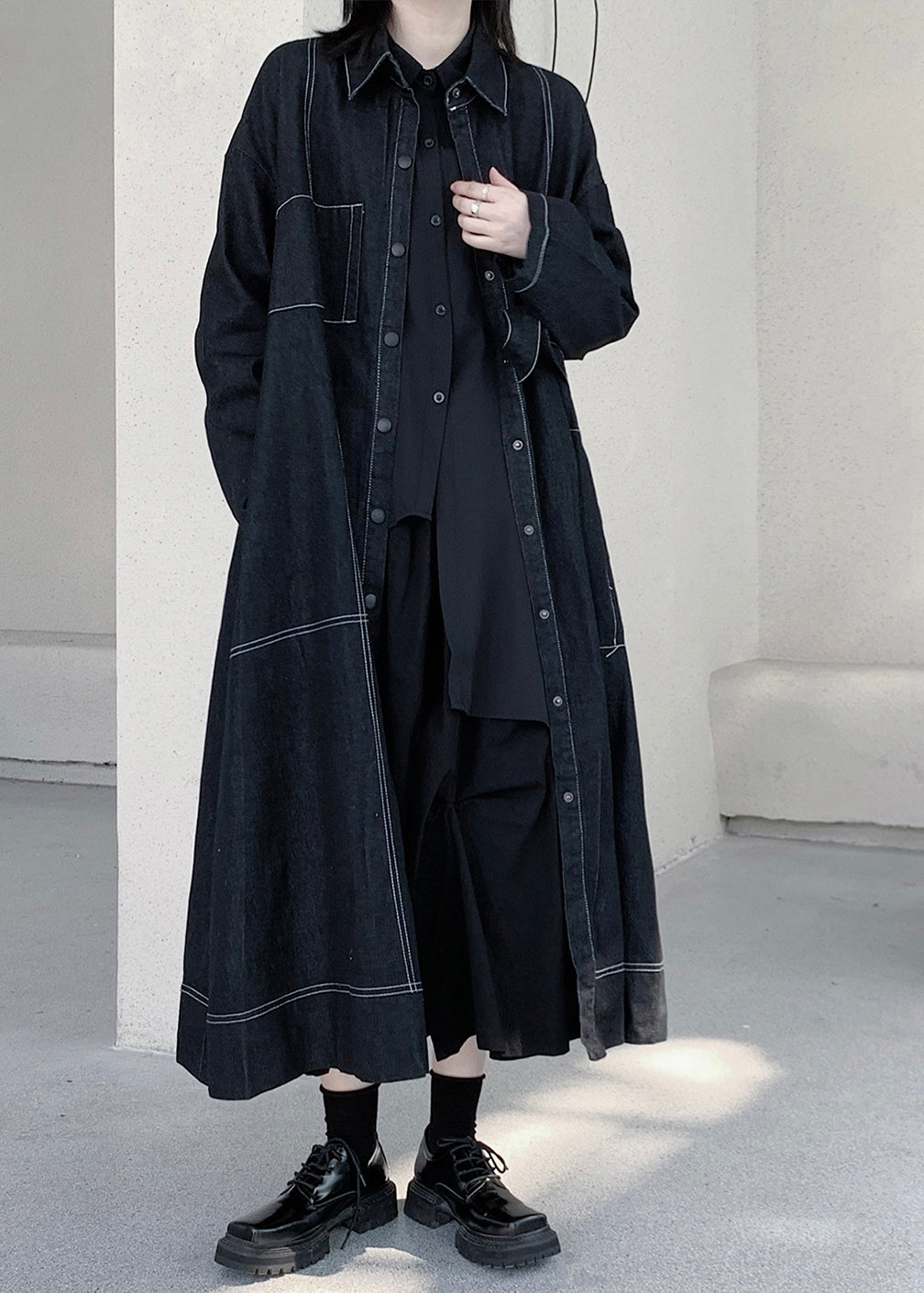 Classic Vintage Coat with a Flattering Fit