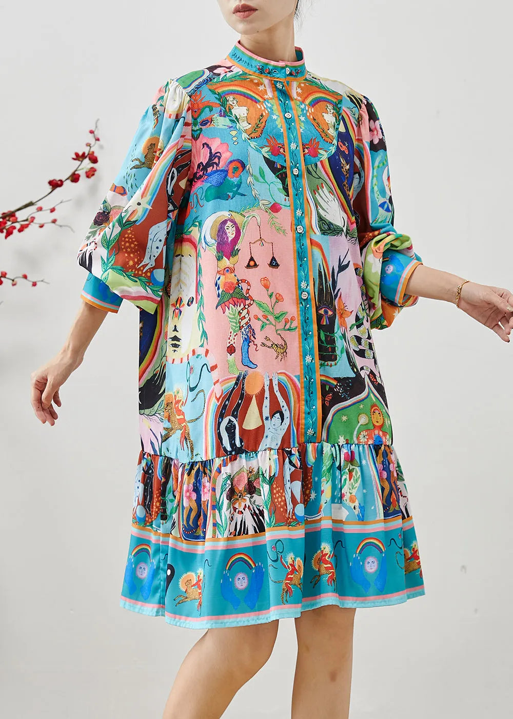 Classic Vintage Dress with a Flattering Fit