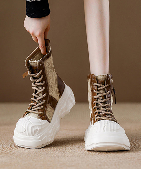 Graceful Orthopedic Boots for Modern Look
