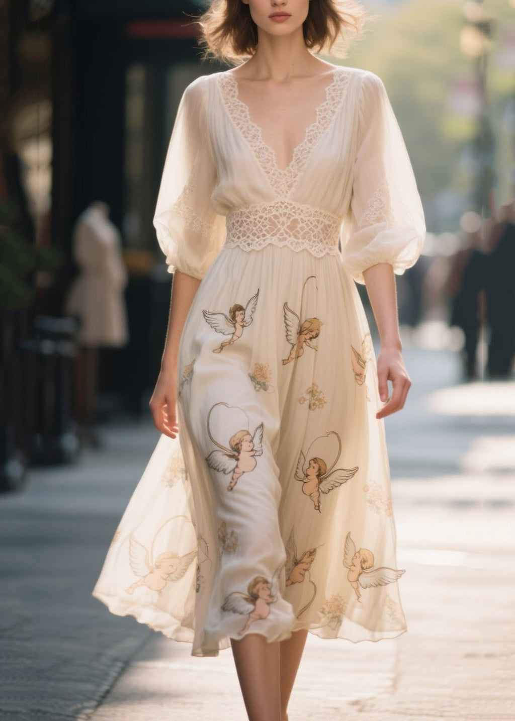 Well Tailored Dress with a Graceful Silhouette