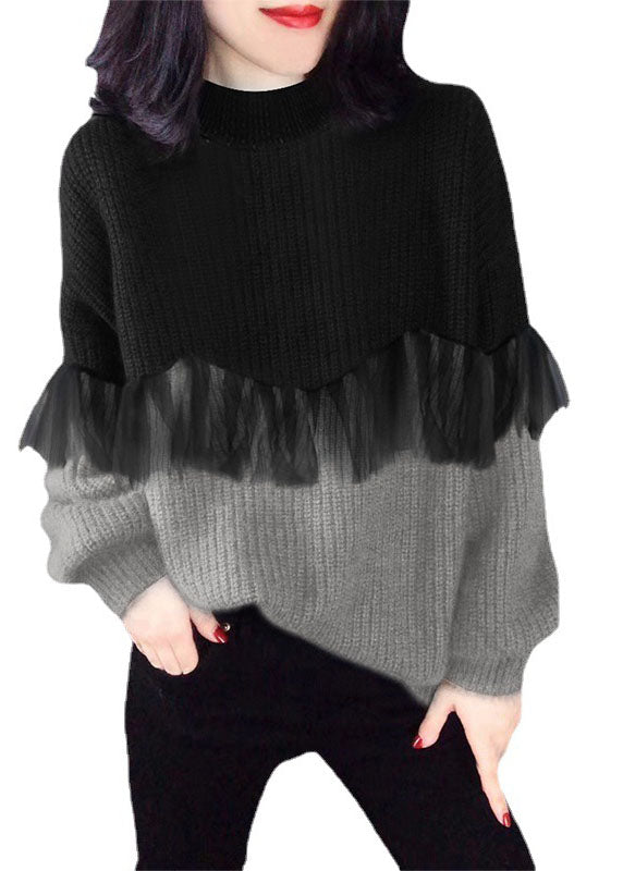 Vintage Inspired Sweater with a Contemporary Edge