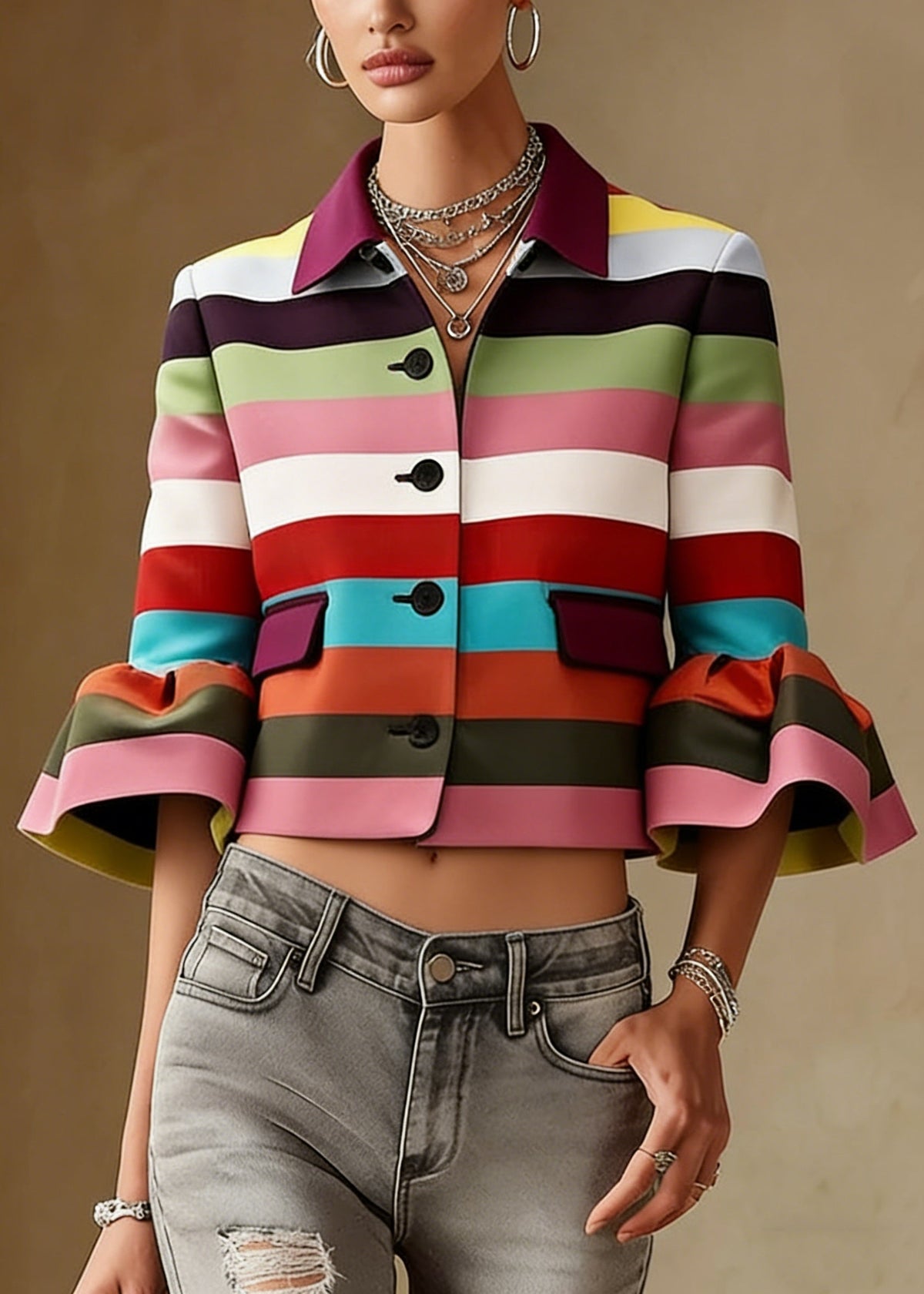 Gracefully Styled Jacket for Any Occasion