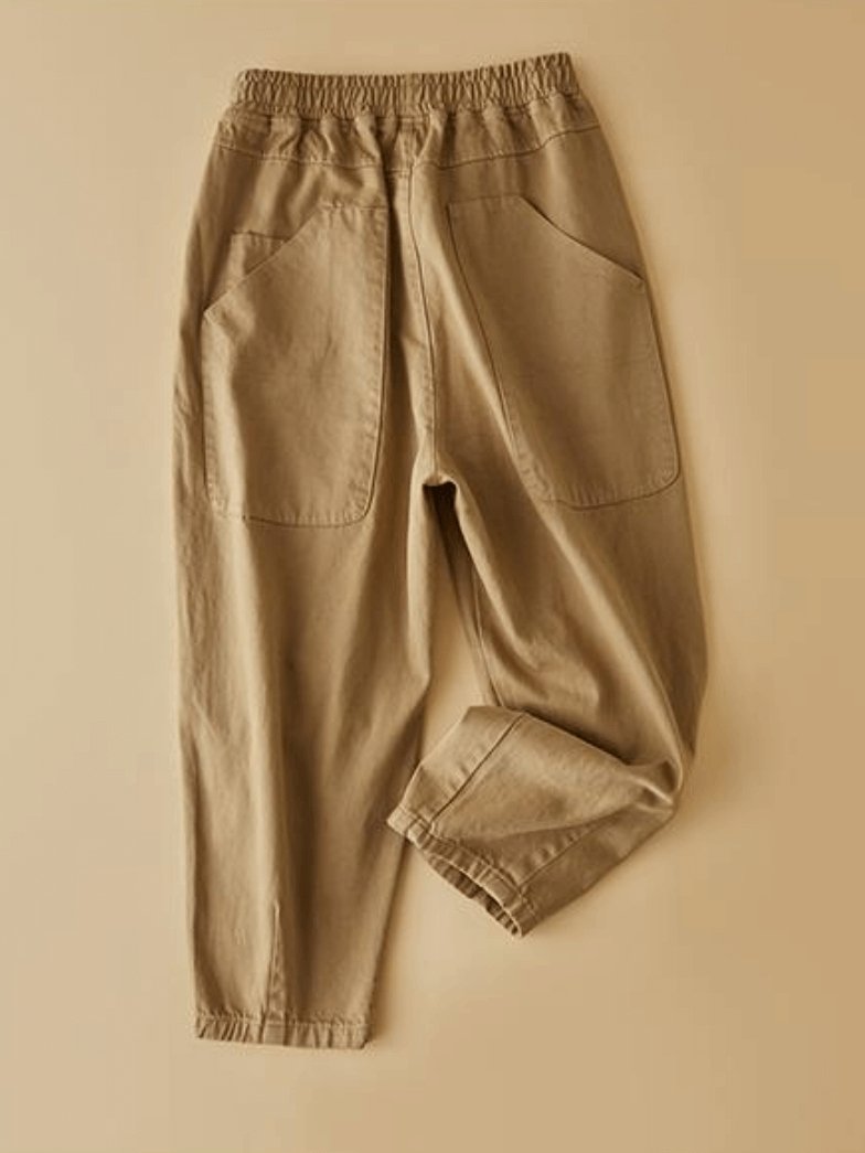 A Vintage Style Pants with Delicate Timeless Details