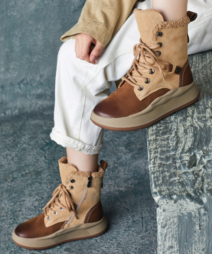 Classic Orthopedic Boots with Timeless Style