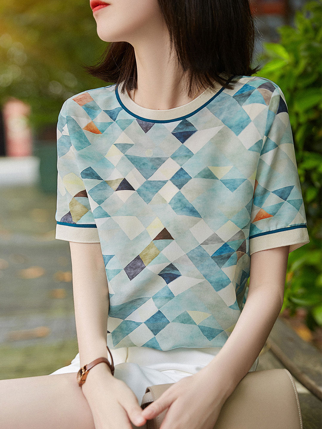 Polished T-Shirt with an Effortless Classic Look