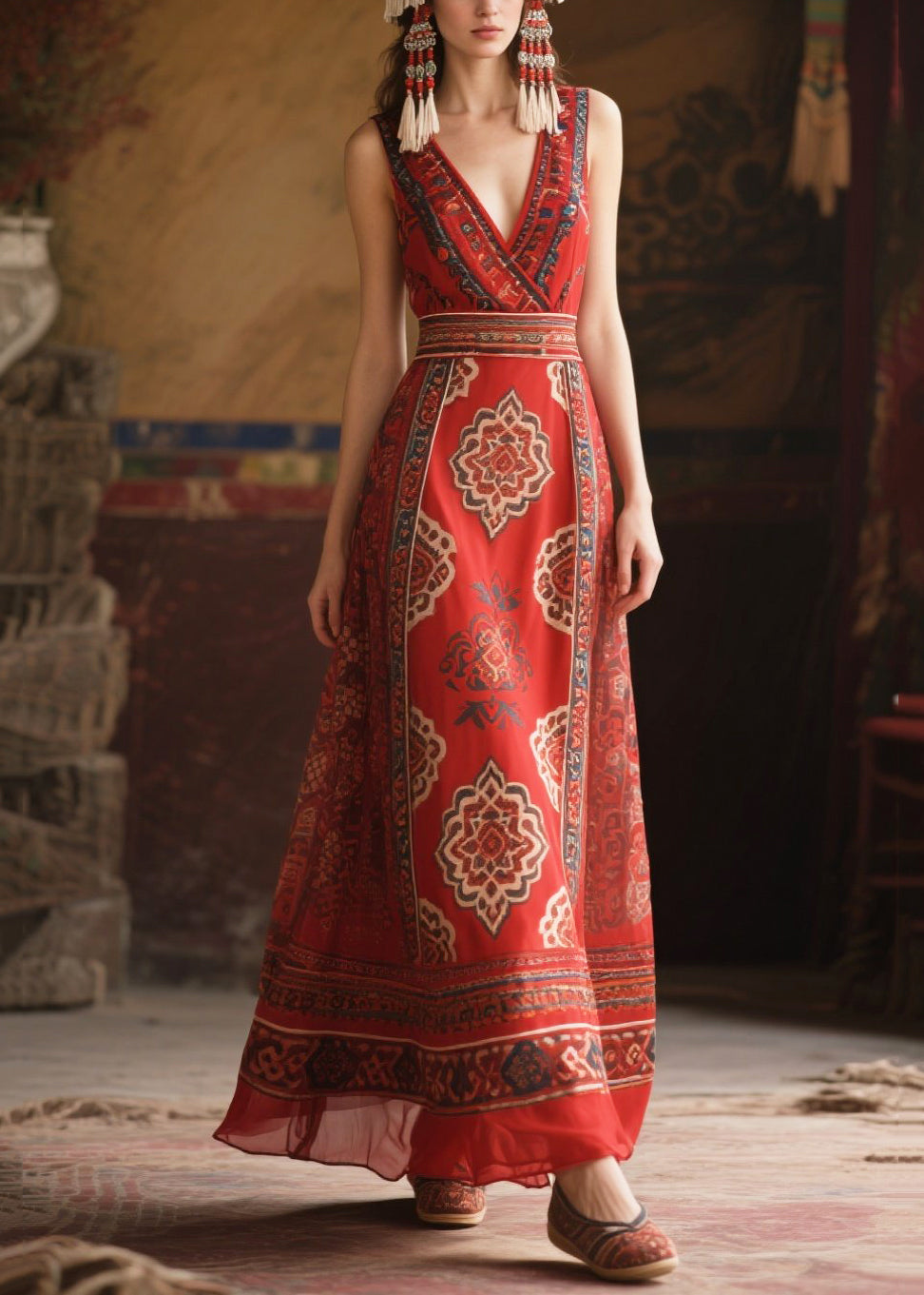A Vintage Style Dress with Delicate Timeless Details