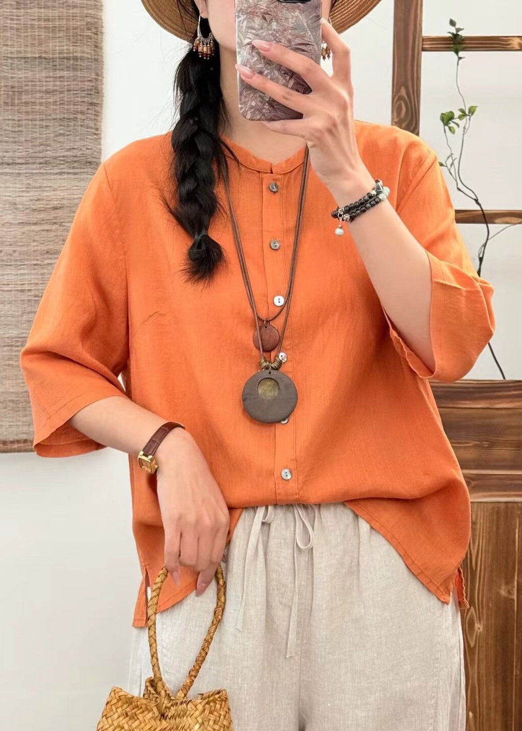 Beautifully Finished Blouse in a Timeless Design
