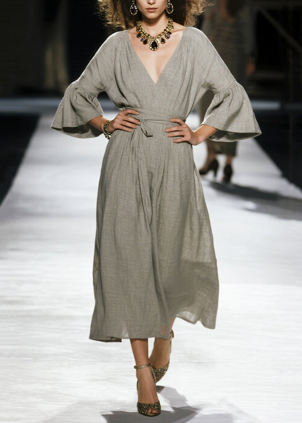 A Vintage Style Dress with Delicate Timeless Details