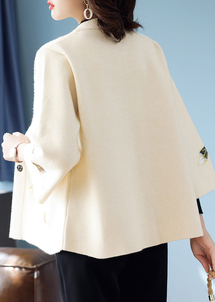 A Vintage Style Coat with Delicate Timeless Details
