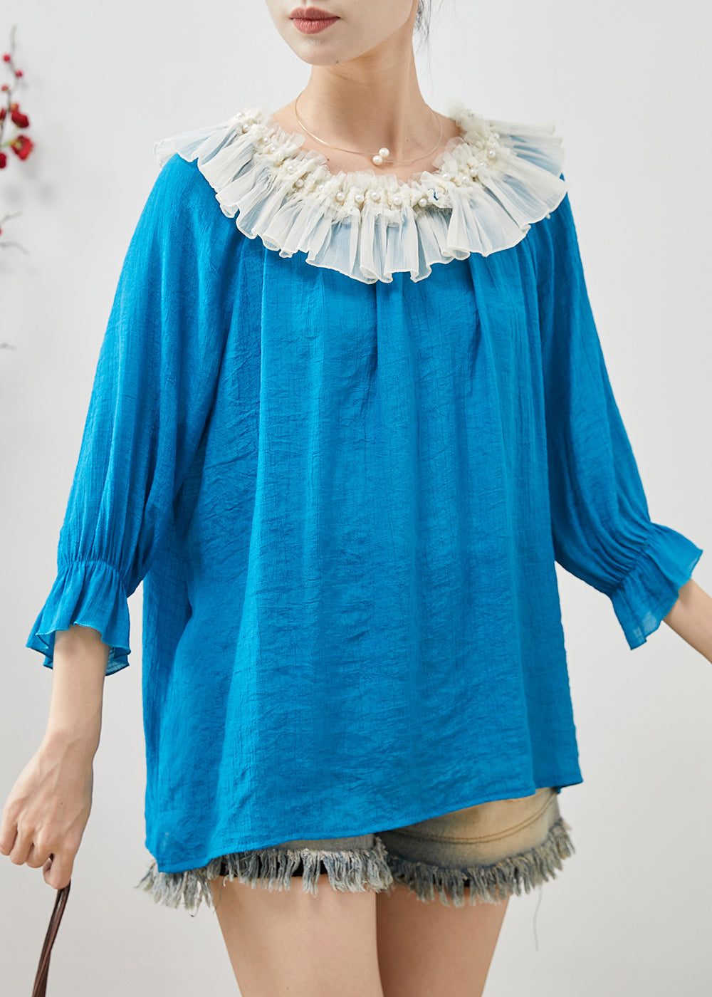A Vintage Style Shirt with Delicate Timeless Details