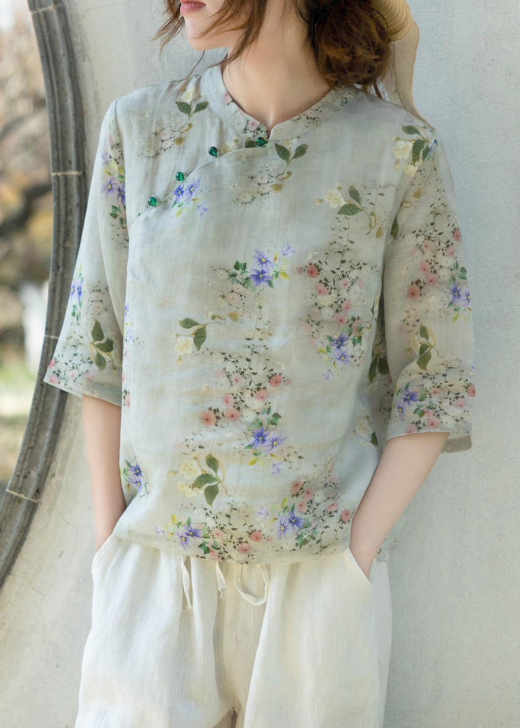 Gracefully Styled Blouse for Any Occasion