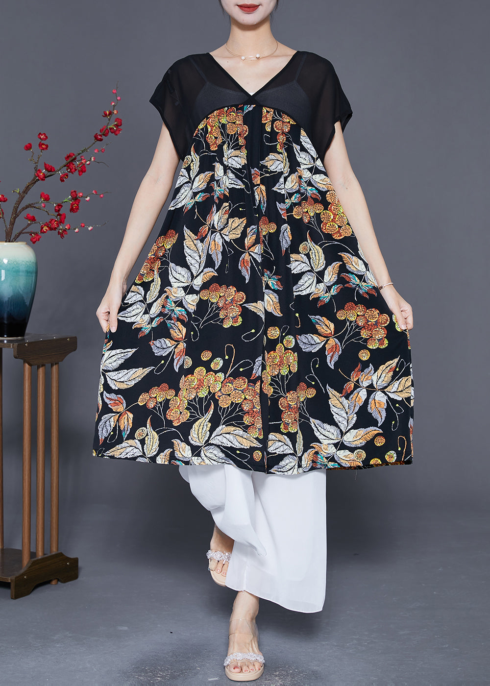 A Vintage Style Dress with Delicate Timeless Details