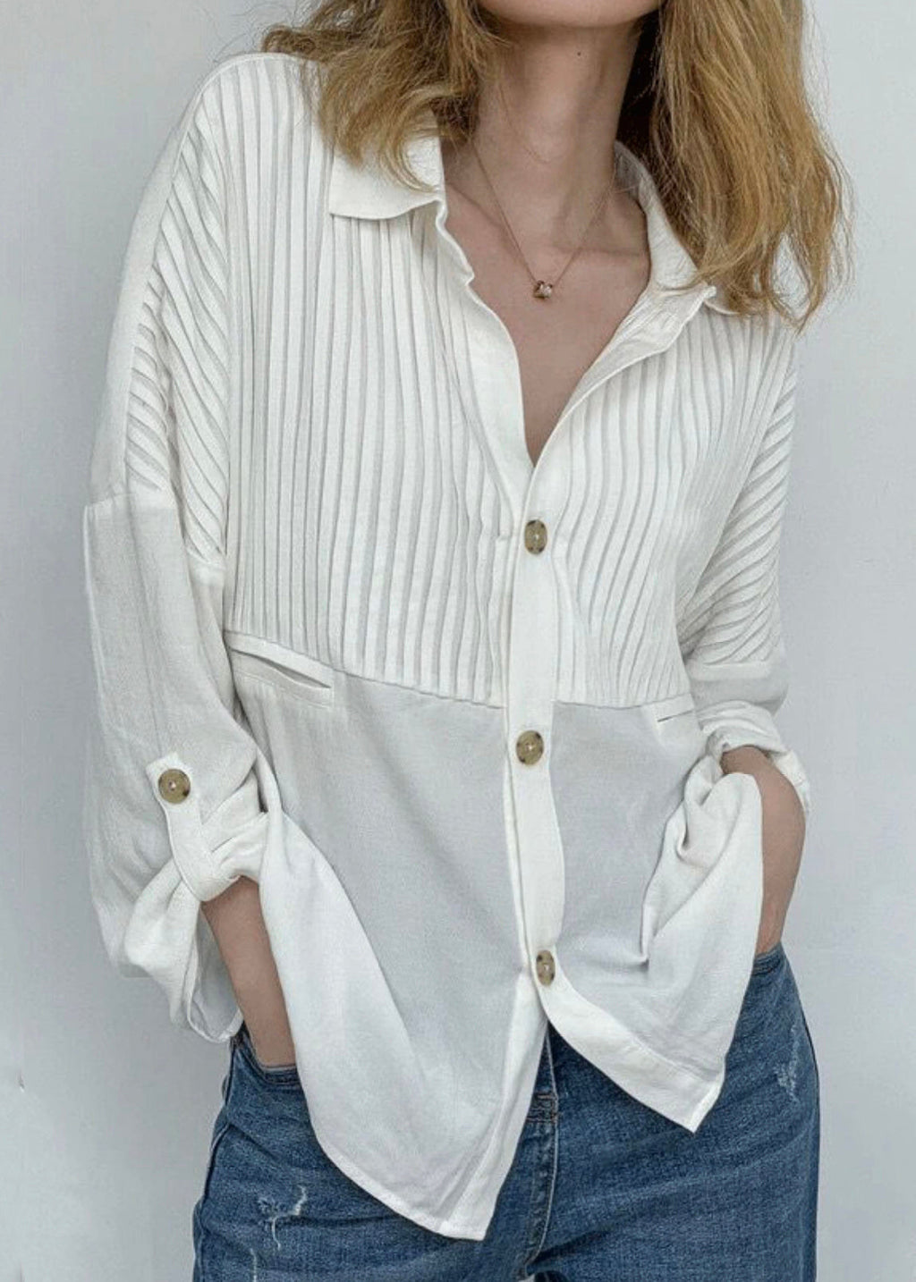 Beautifully Balanced Blouse with Timeless Character
