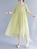 A Vintage Style Dress with Delicate Timeless Details