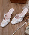 Vintage Inspired Orthopedic Slippers