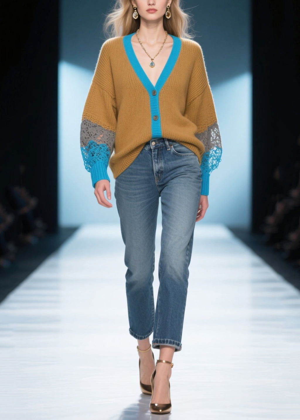 Vintage Inspired Cardigan with a Contemporary Edge