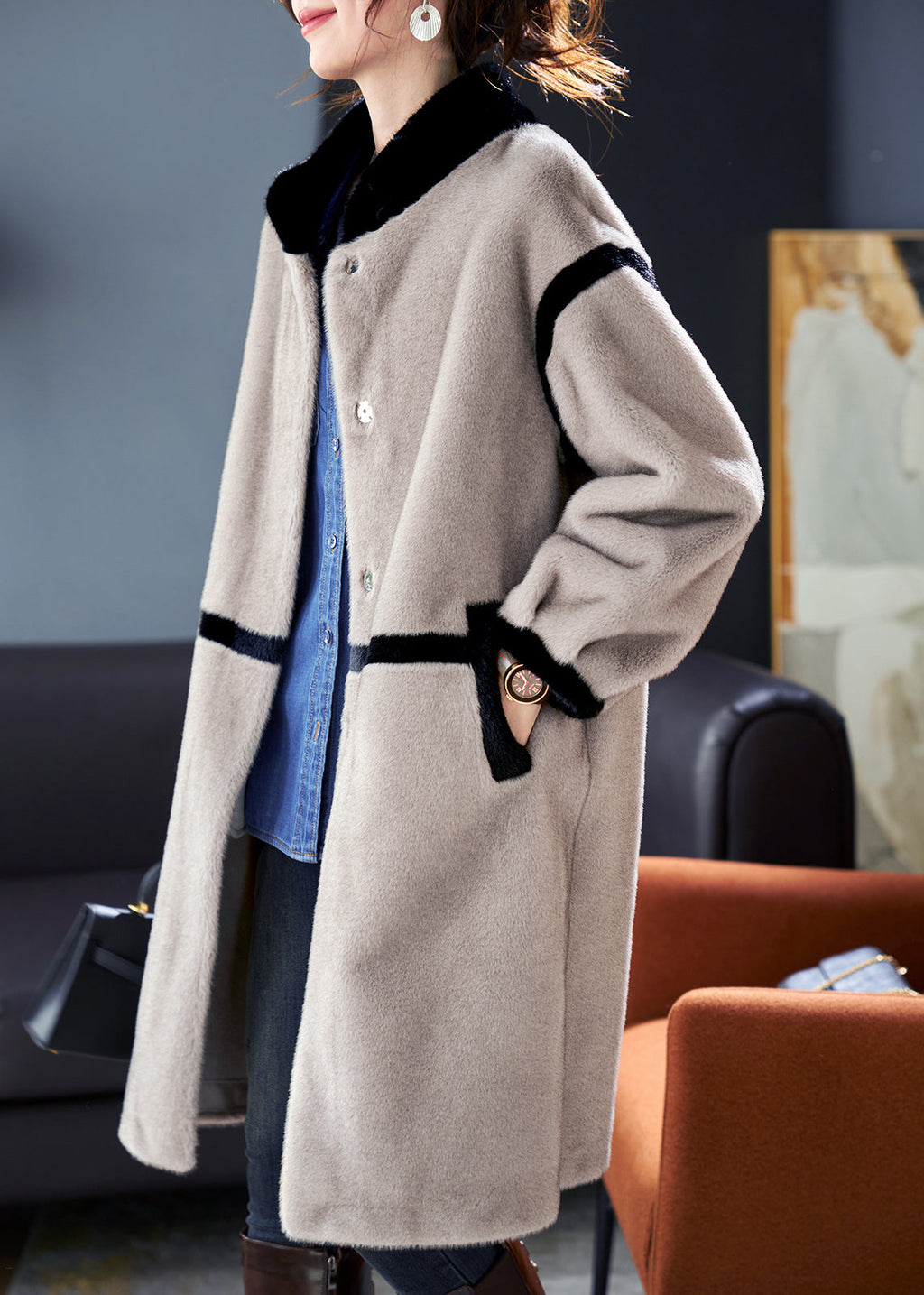 Vintage Inspired Coat with a Contemporary Edge