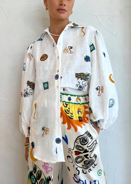 Beautifully Finished Blouse in a Timeless Design