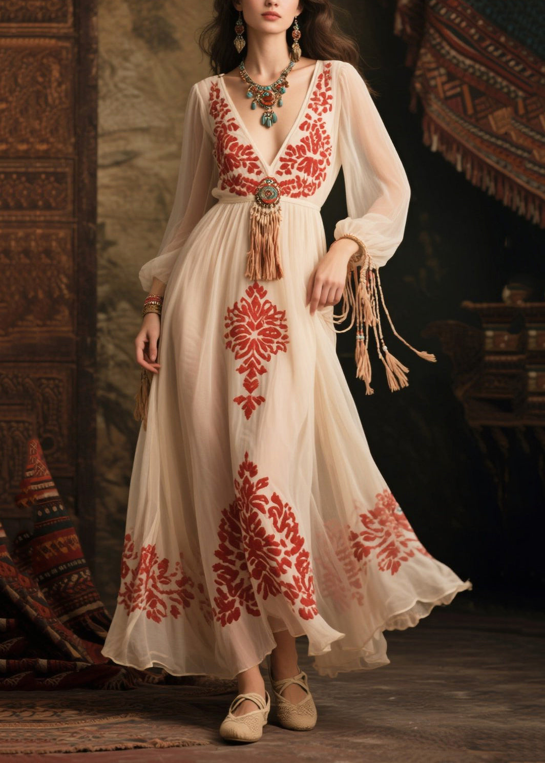 Well Tailored Dress with a Graceful Silhouette
