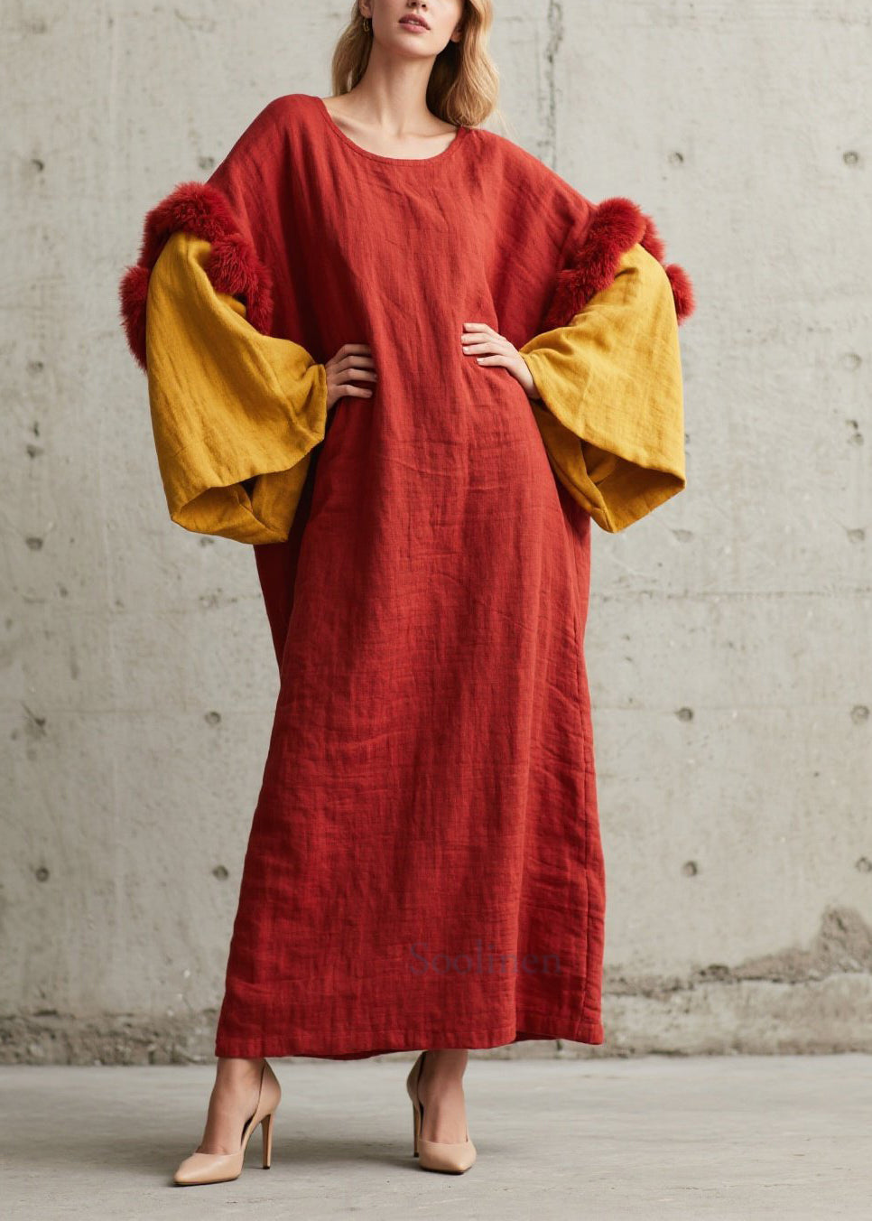 Classic Vintage Dress with a Flattering Fit