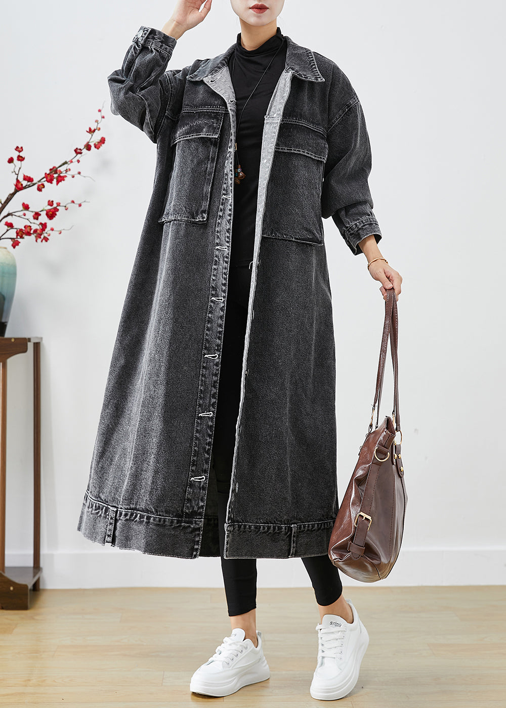 A Vintage Style Coat with Delicate Timeless Details