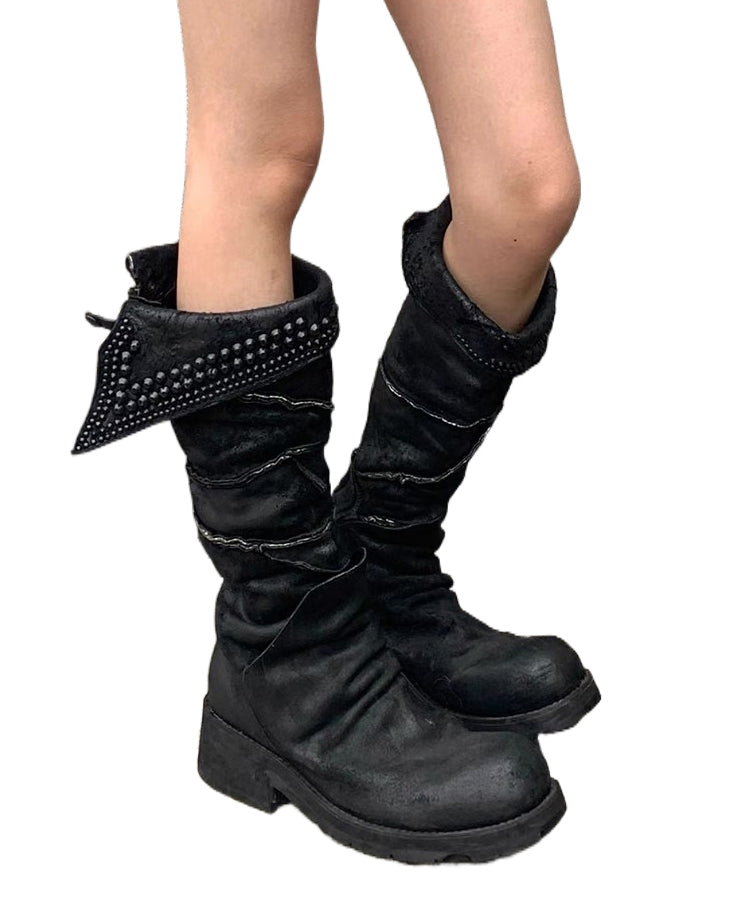 Vintage Inspired Orthopedic Boots